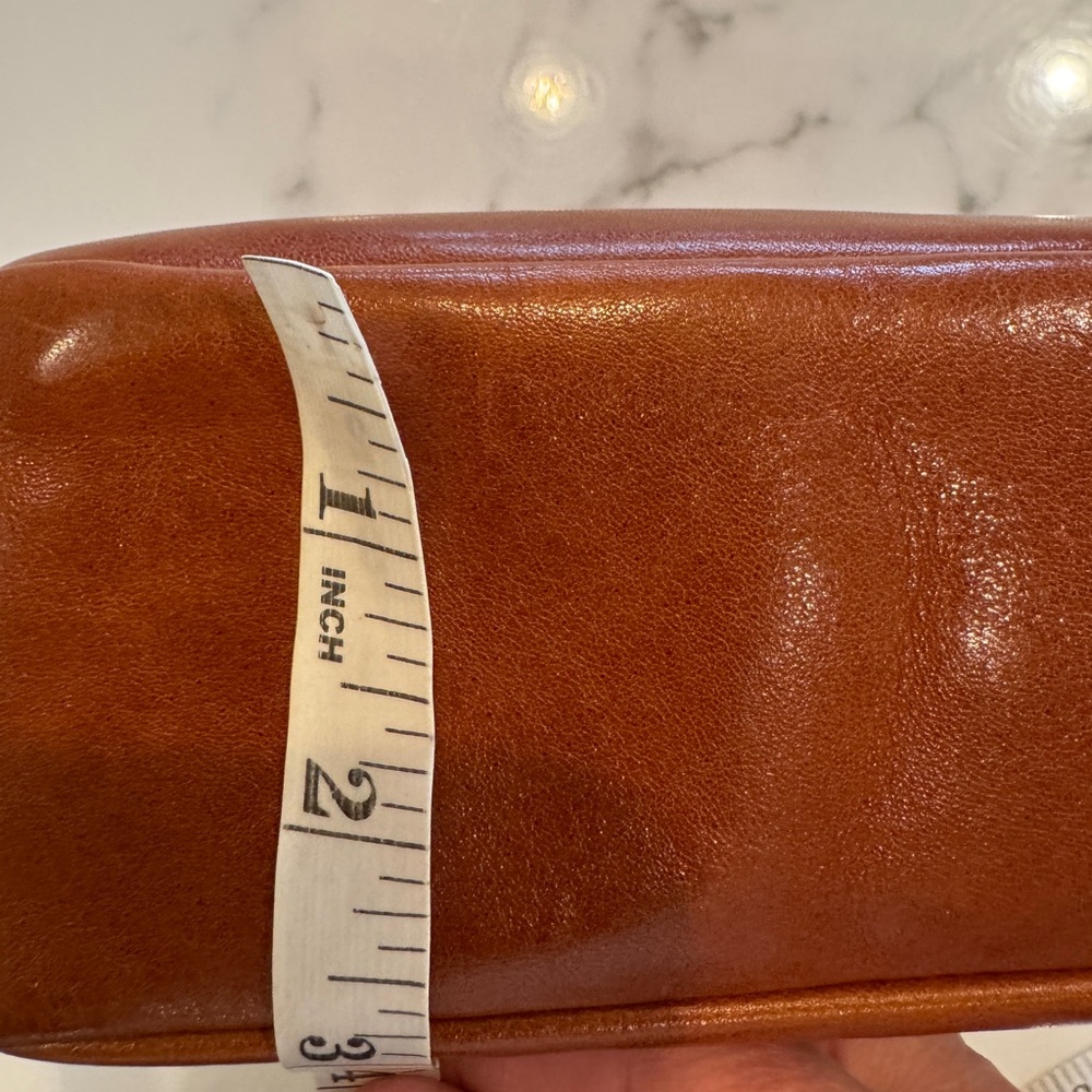 Clare V maribel brown top handle crossbody bag - Picture 10 of 13